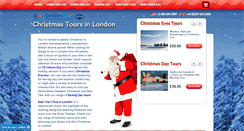 Desktop Screenshot of christmastourslondon.com