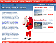 Tablet Screenshot of christmastourslondon.com